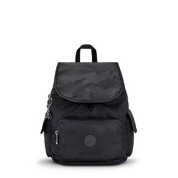 Kipling City Pack Small Classic Rygsække Sort Camo | DK 1500YX